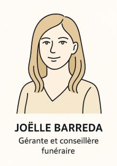gérante et conseillère funéraire des Pompes Funèbres Barreda
